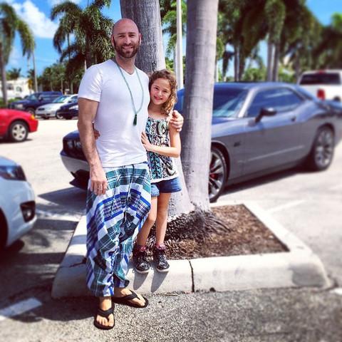 Plaid Buddha spotted in Boca! | Buddha Pants®