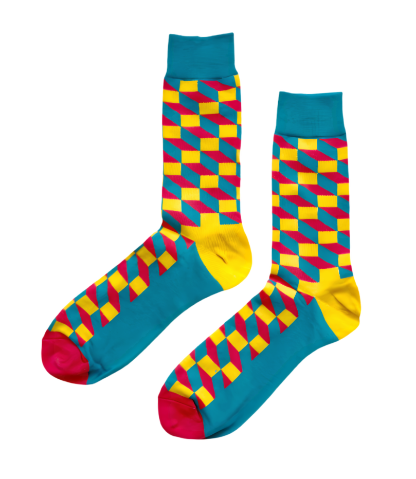 ModSoles Funky Citrus collection includes vibrant socks that combine fun designs with ultimate comfort.