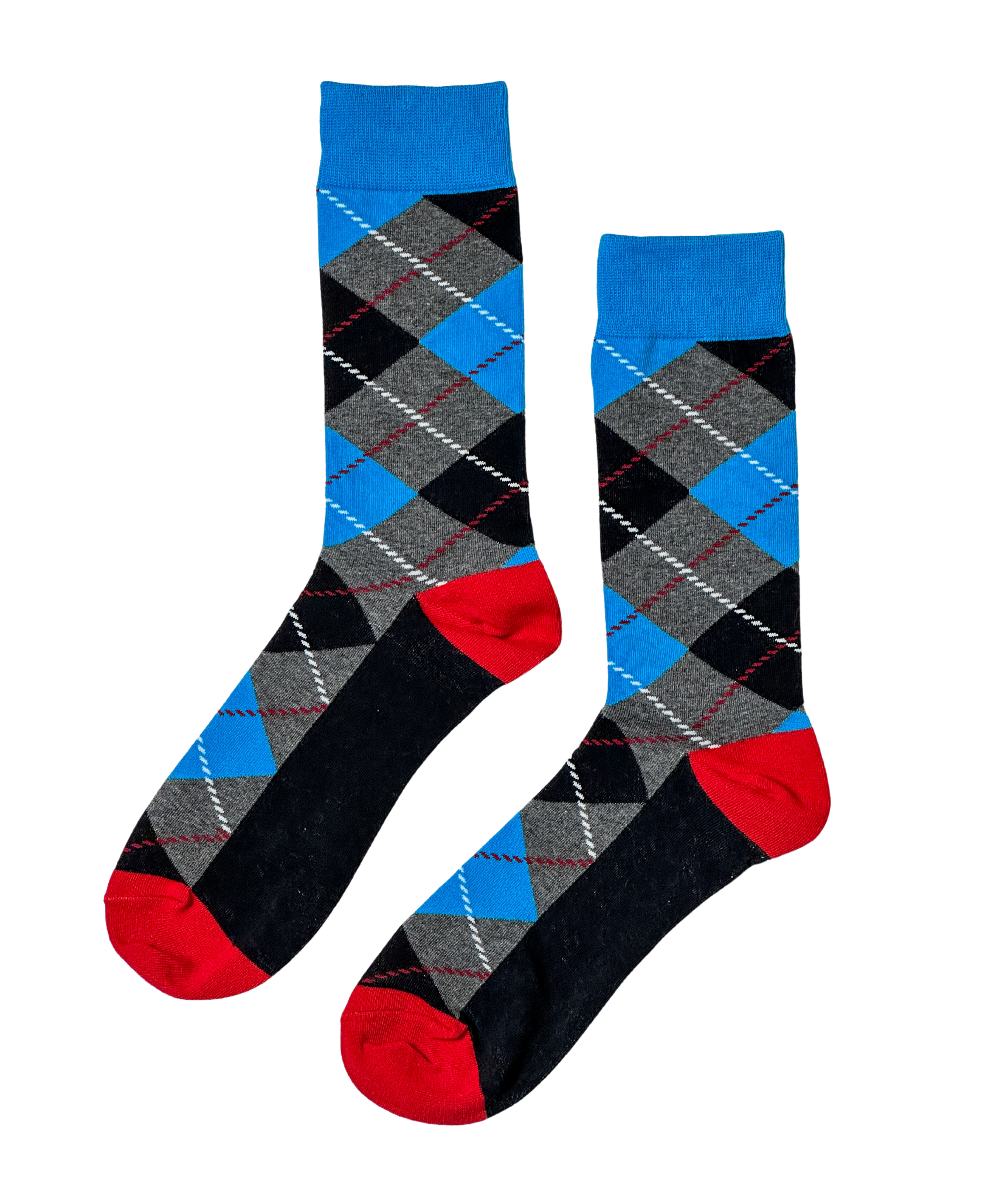 Elegant Argyle Socks, Perfect for Everyday Events